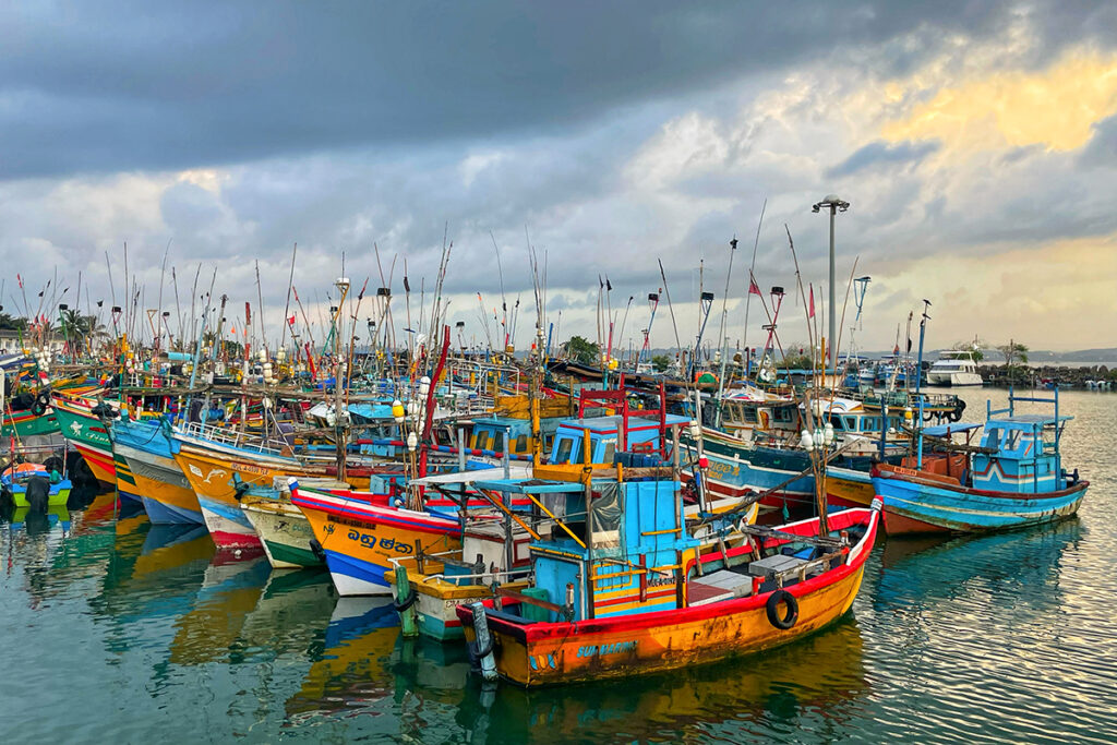 Mirissa boat harbour 1024x683